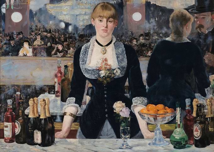 A Bar at the Folies-Bergère Painting