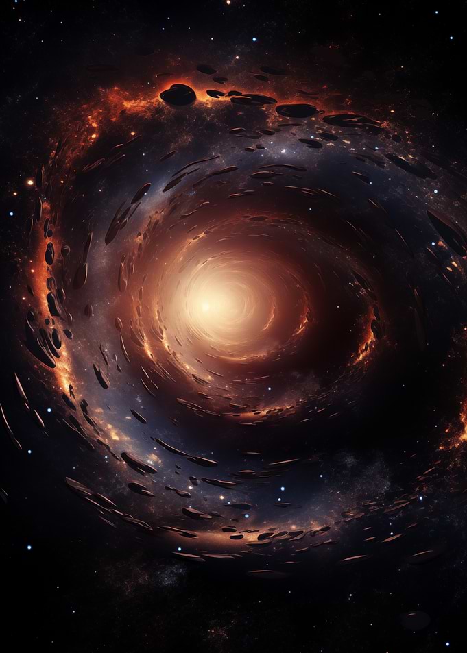 Swirling Cosmic Vortex