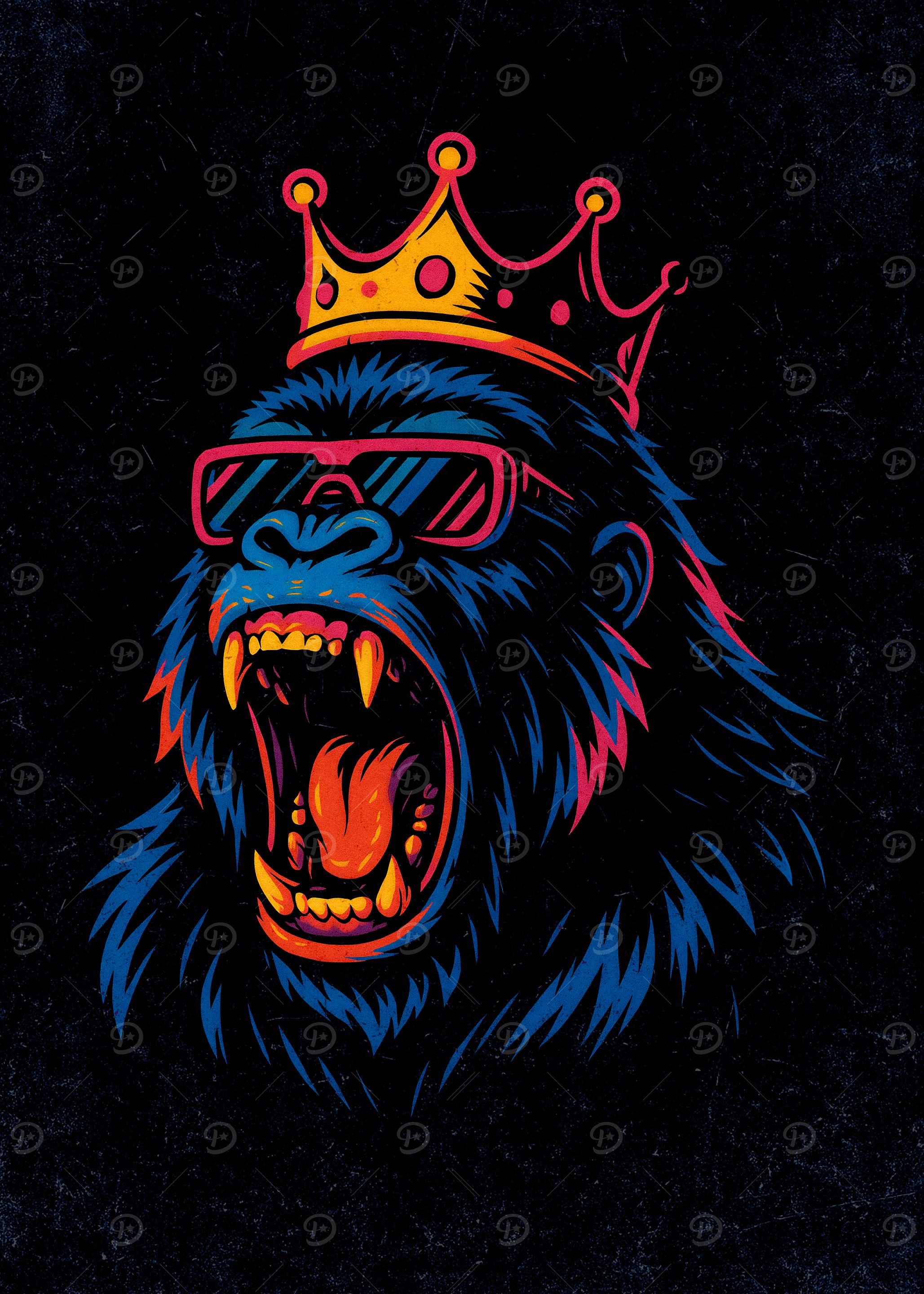 Cool Gorilla King