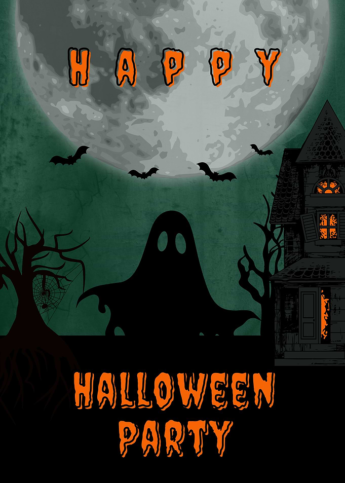 Happy Halloween Party Spooky Night
