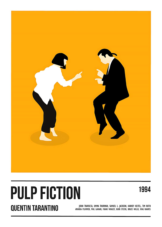 Pulp Fiction Minimalist