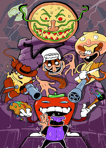 Cartoon Food