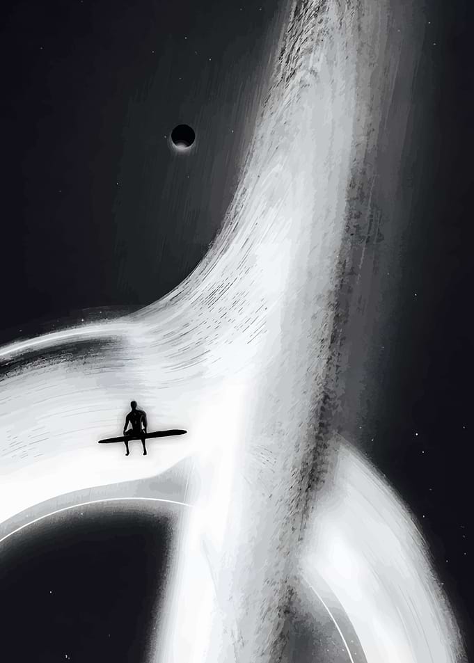 Surfer in Space