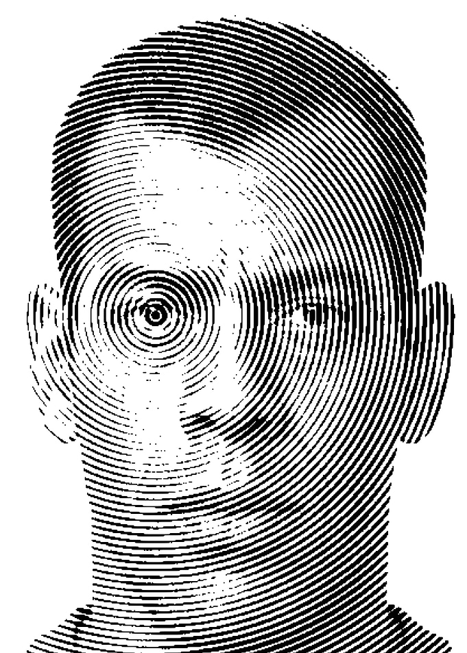 Portrait Carlos Alrberto in Black and White