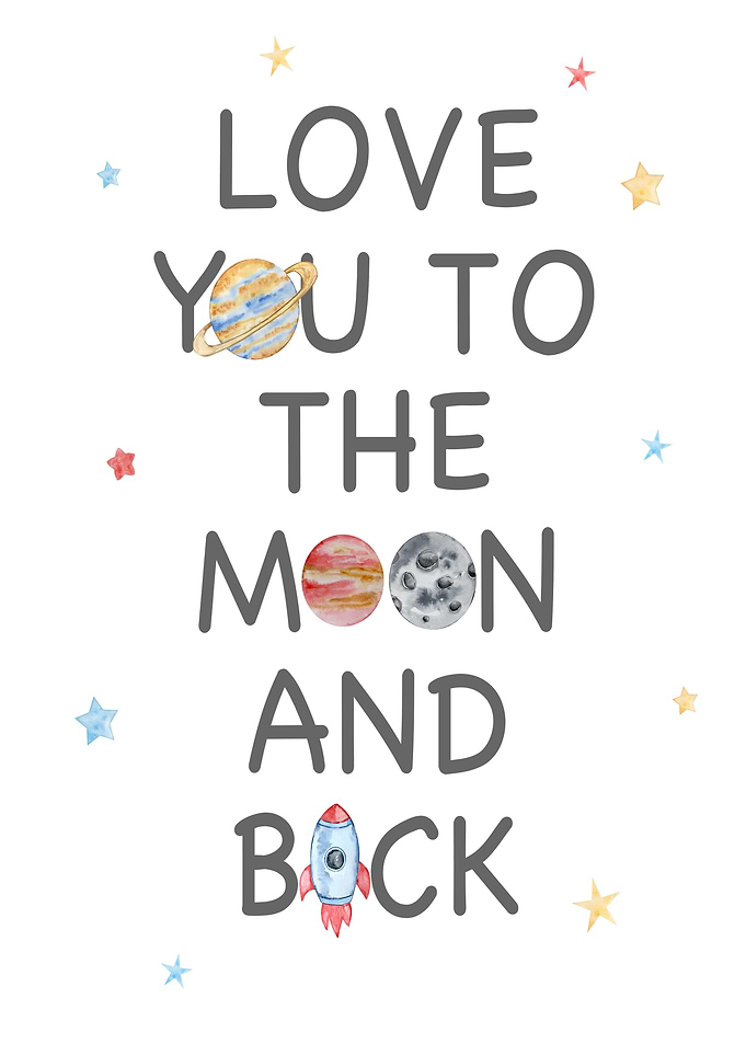 Love You To The Moon And Back