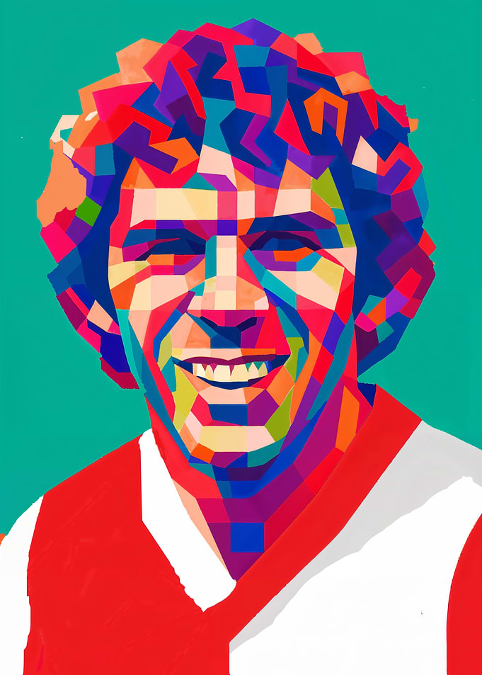 willem van hanegem Pop Art Portrait