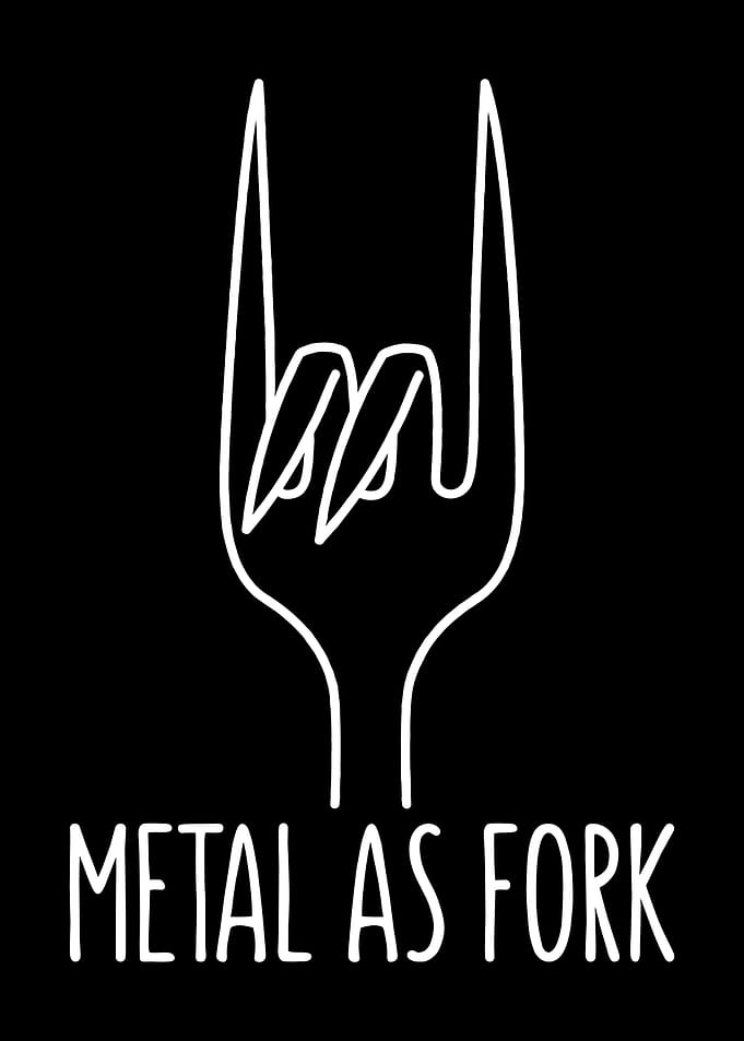 Metal as Fork Rock On Design