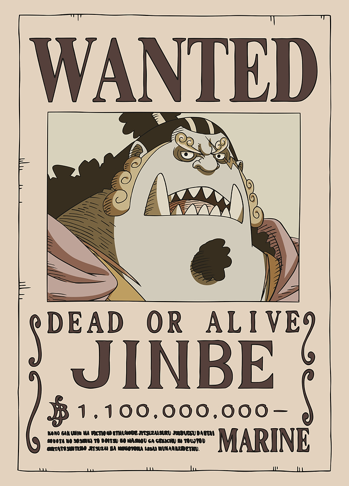 Jinbe Wanted after Wano