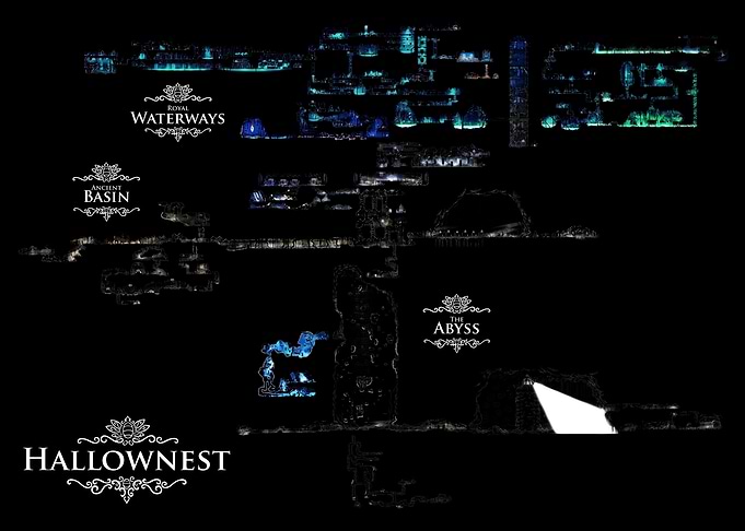 Hollow Knight Map - HallowNest