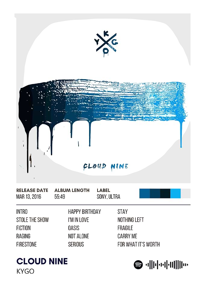 Kygo Cloud Nine Album Cover Art