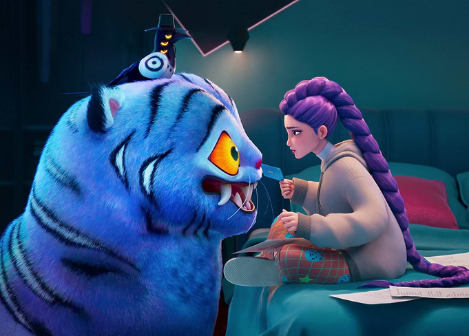 Derpy Tiger and Rumi Moment
