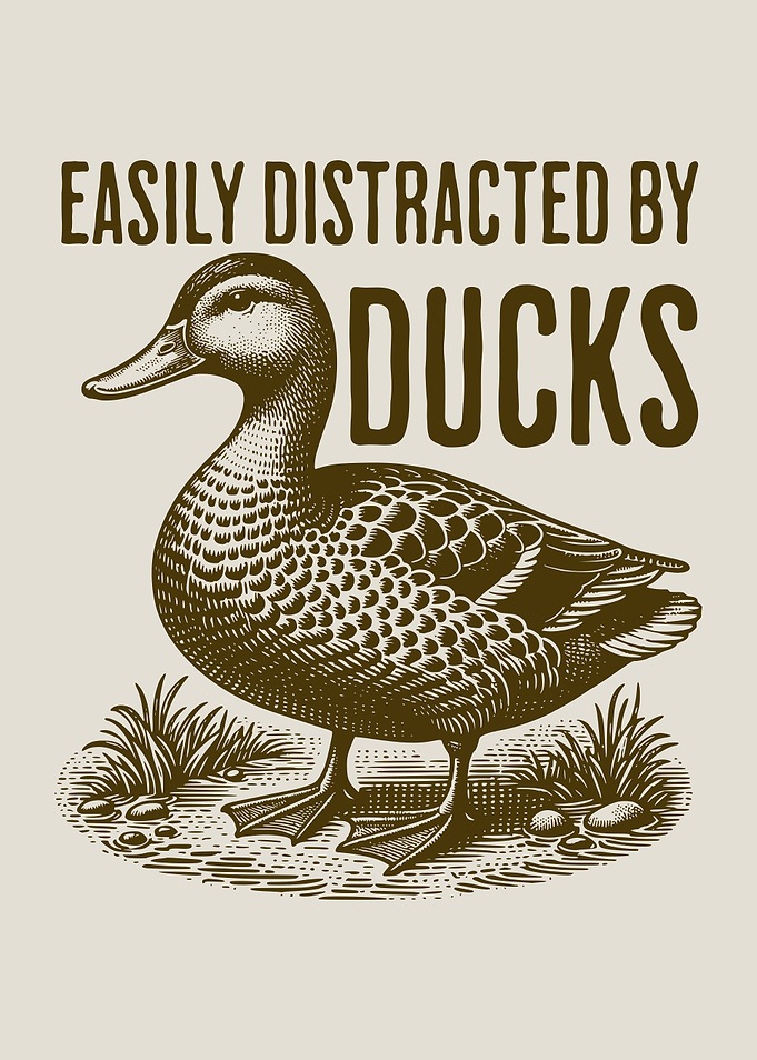 Easily Distracted By Ducks