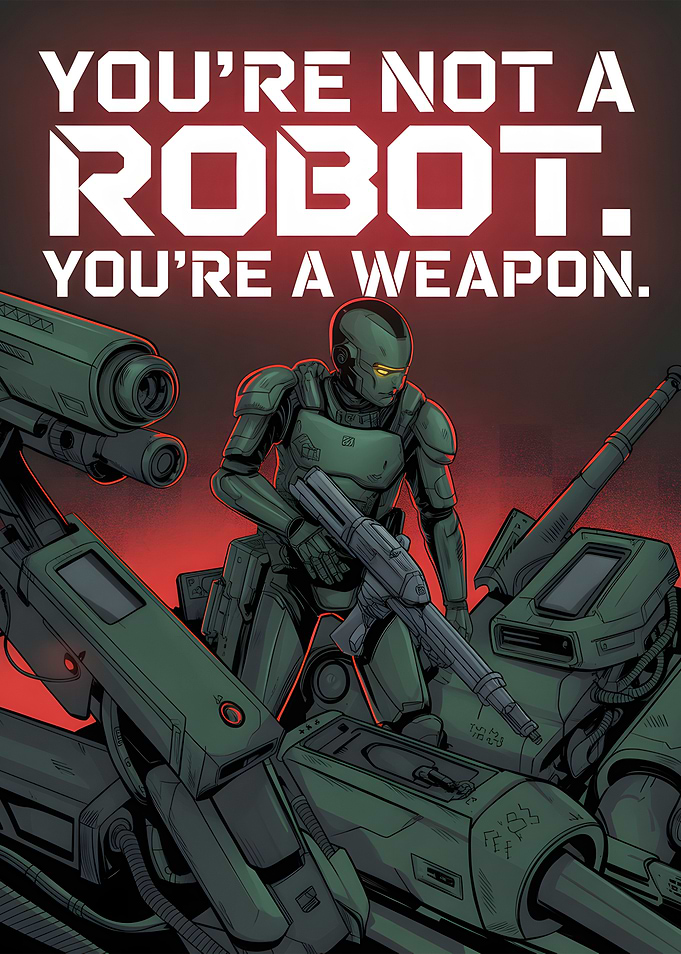 You're Not a Robot, You're a Weapon