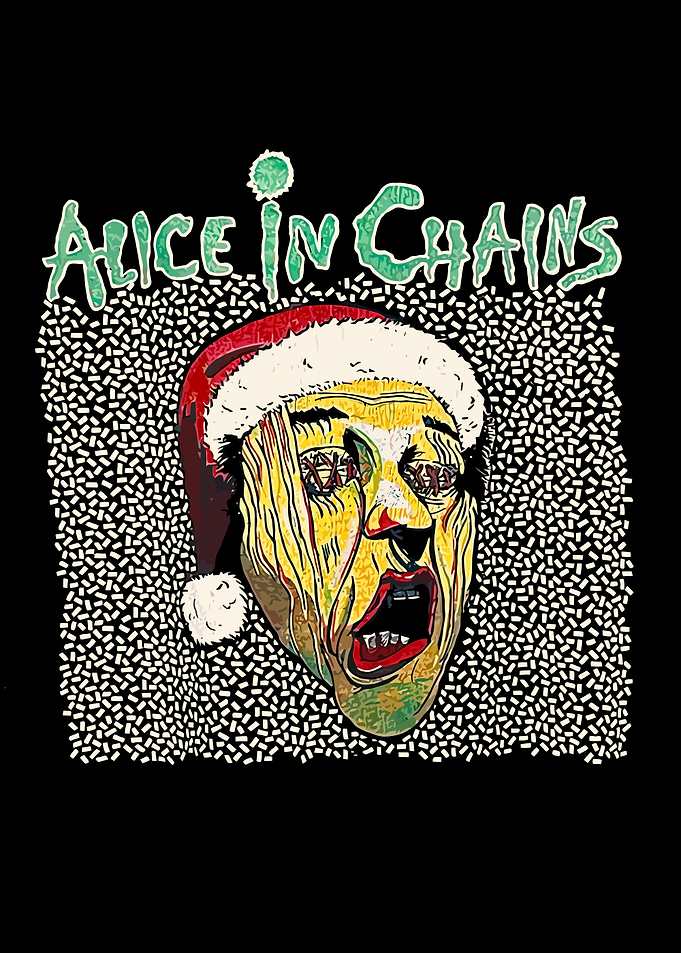 Alice in Chains Christmas Art