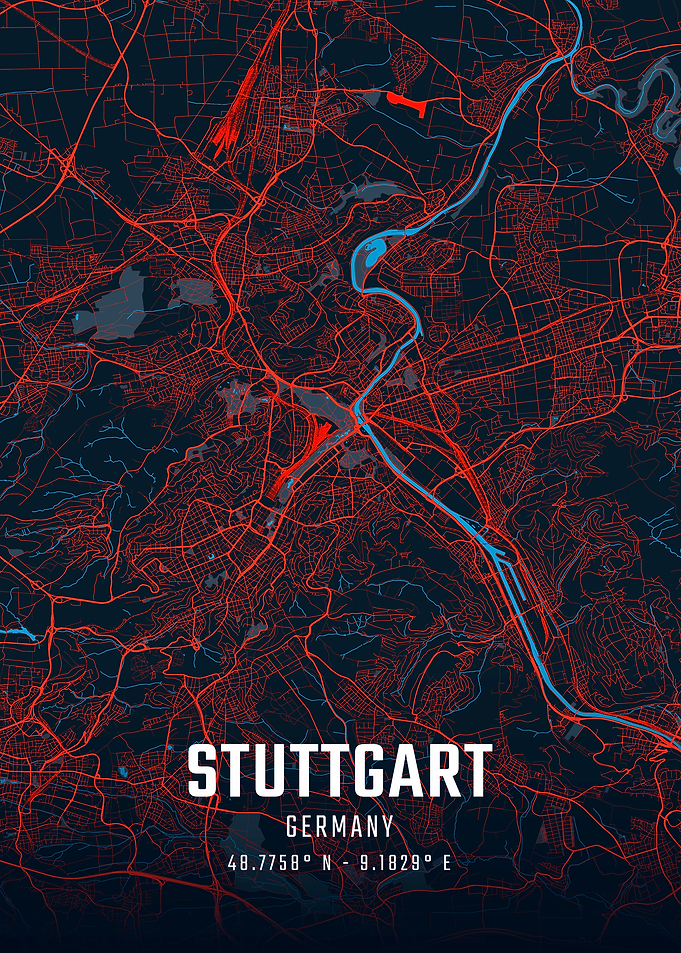 Stuttgart City Map