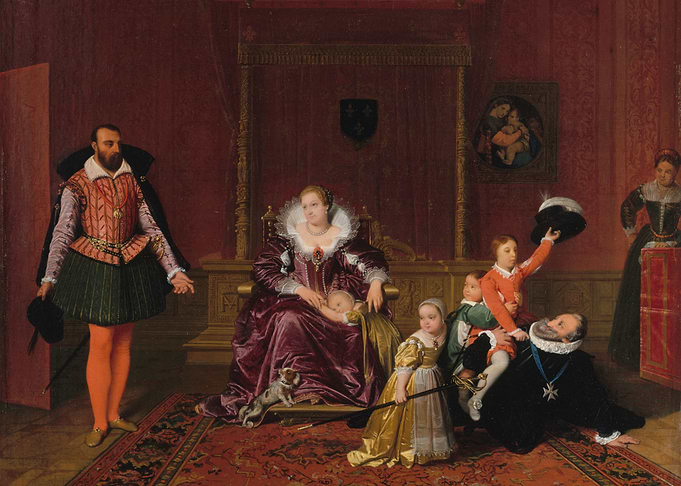 Royal Family Portrait Painting