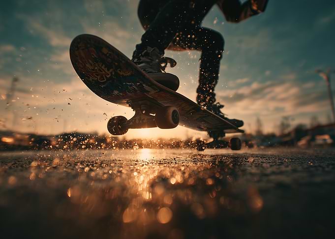 Golden Hour Kickflip