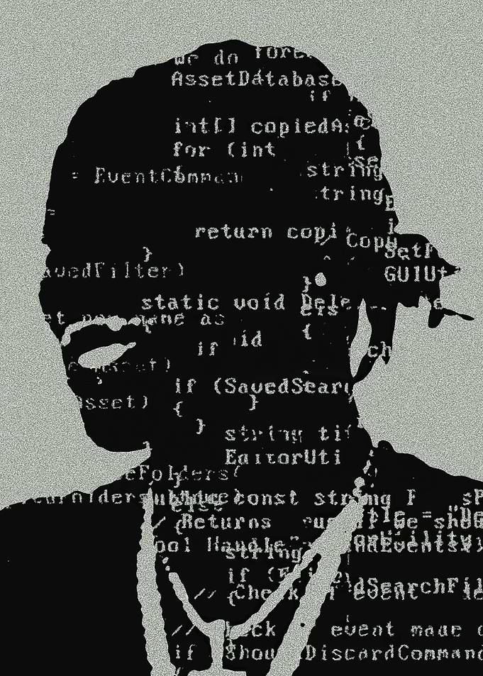 Code Silhouette Portrait