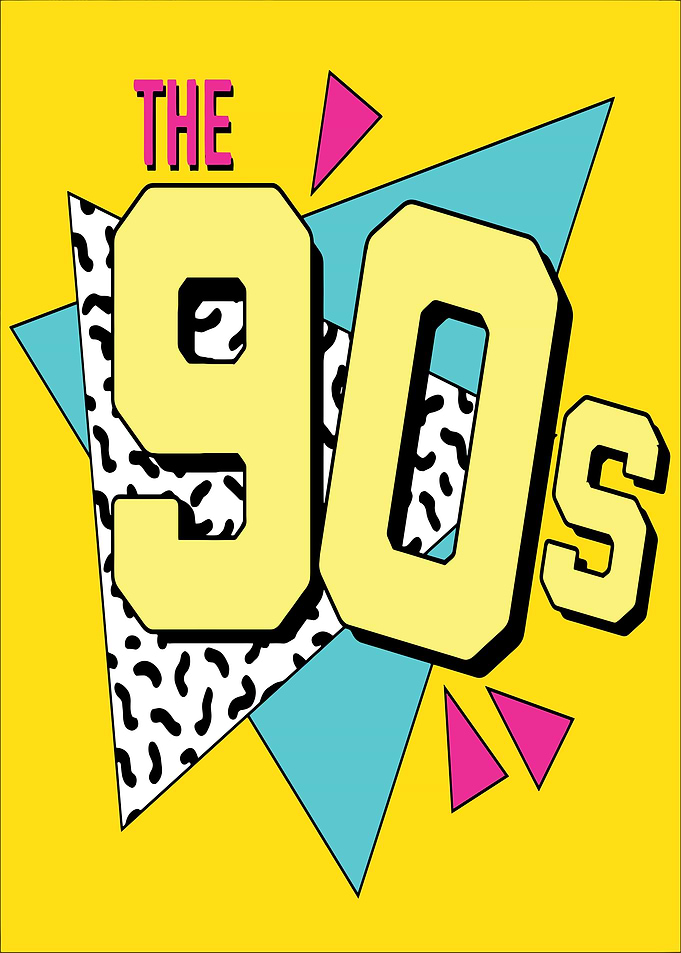 The 90s Retro Graphic Design