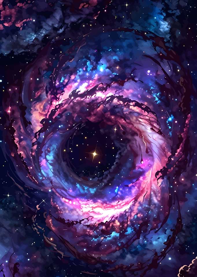 Cosmic Nebula Vortex