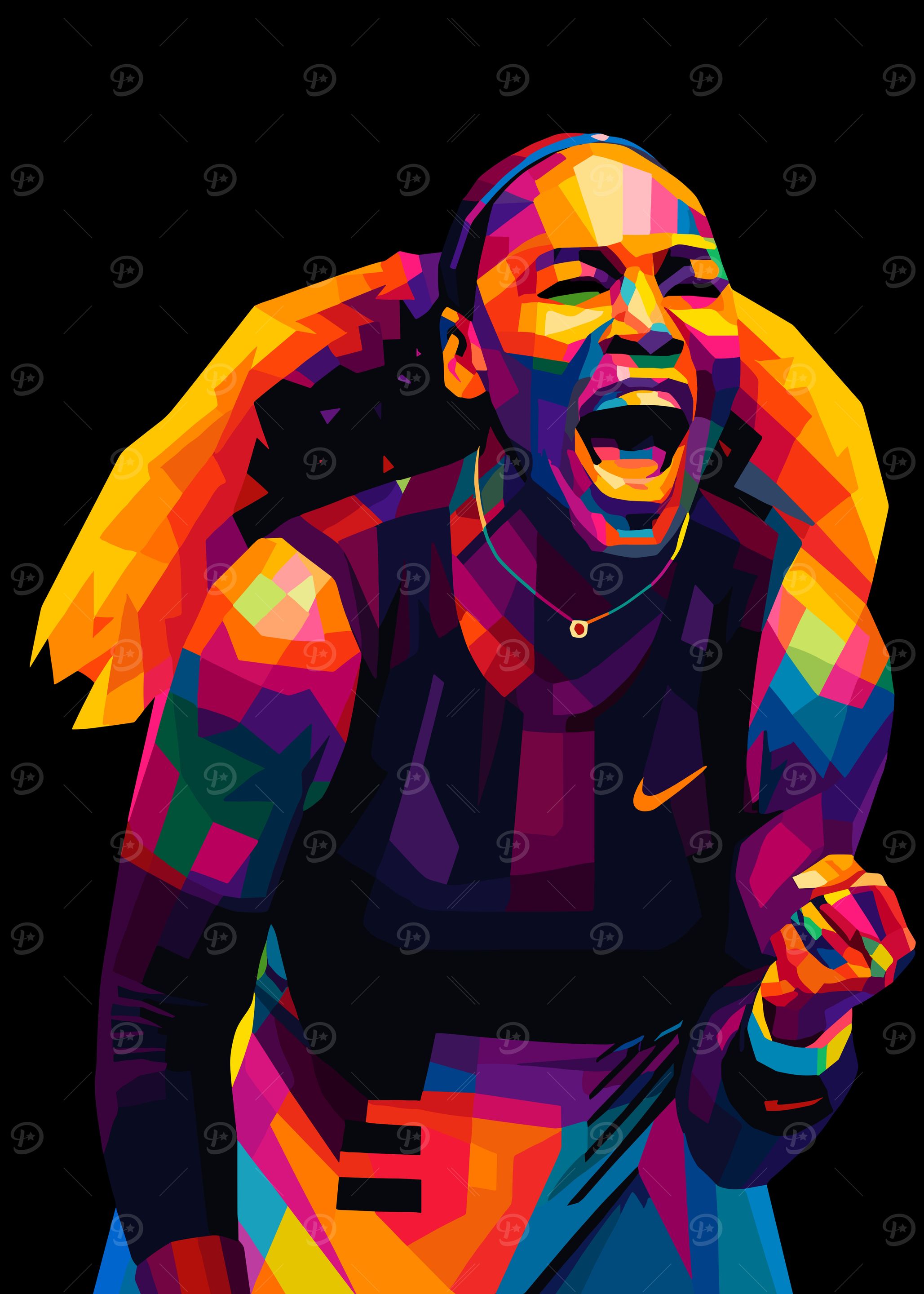 Serena Williams Wpap Art