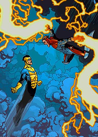 Invincible Comic Book Fight Scene