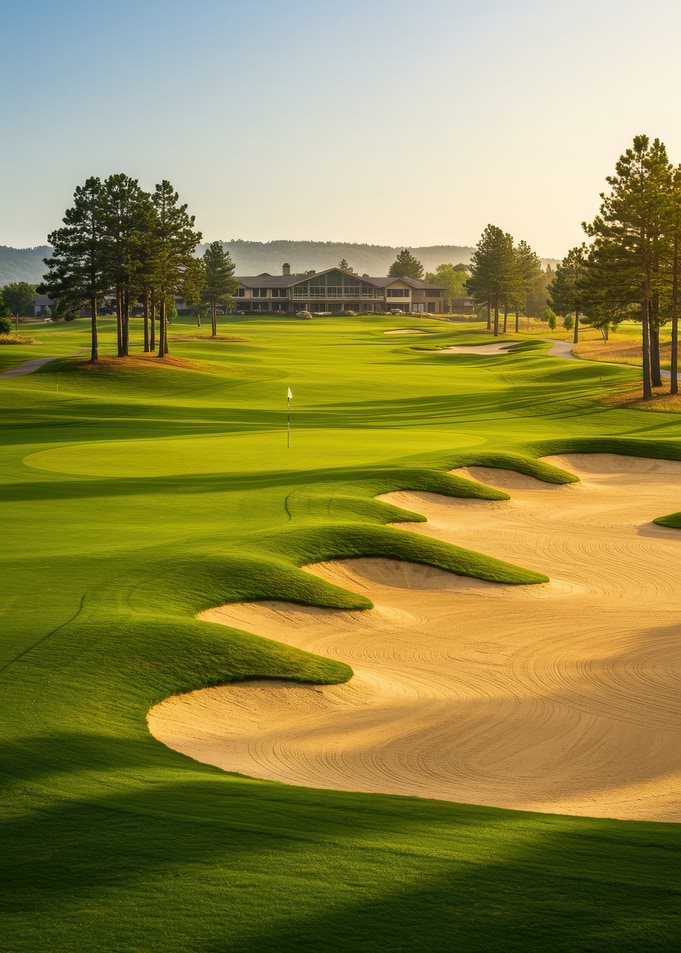 Scenic Golf Course Landscape