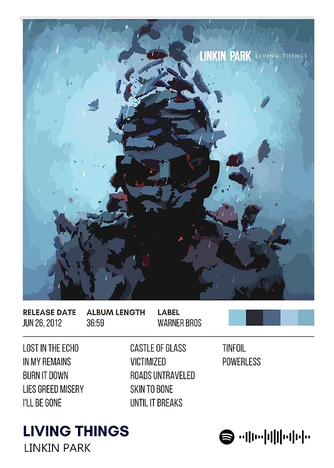 Linkin Park Living Things Album Cover
