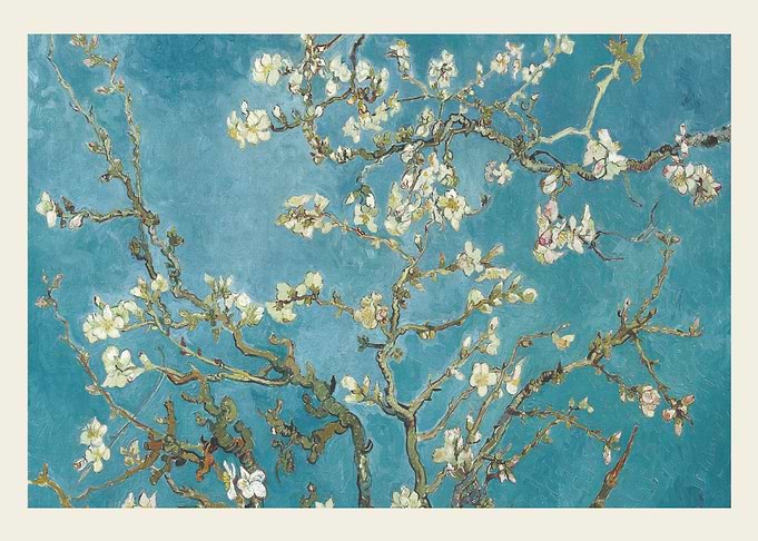 Almond Blossoms by Vincent van Gogh