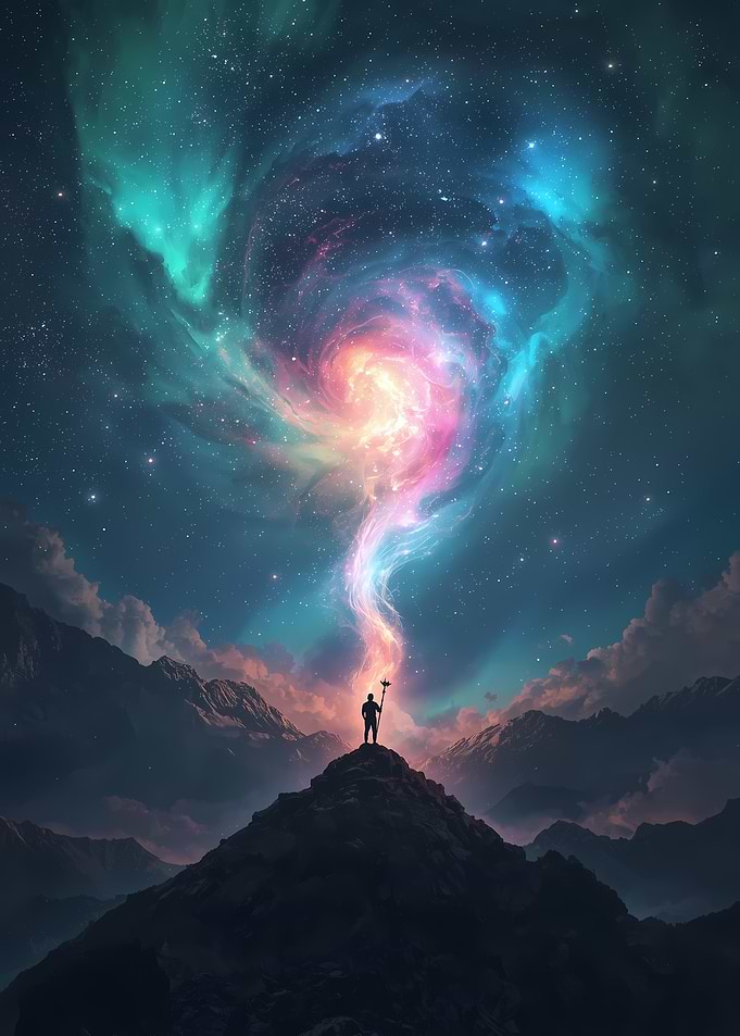 Mountain Peak Stargazer