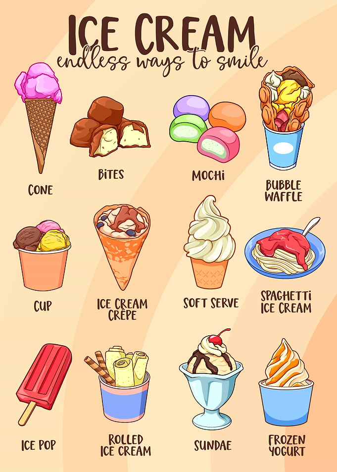 Ice Cream Endless Ways to Smile