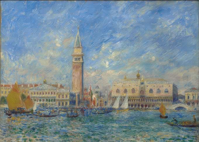 Venice Painting by Claude Monet