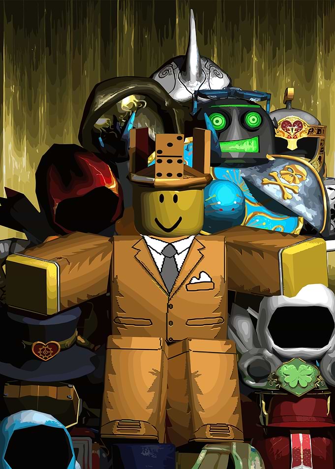 Roblox Character with Various Accessories