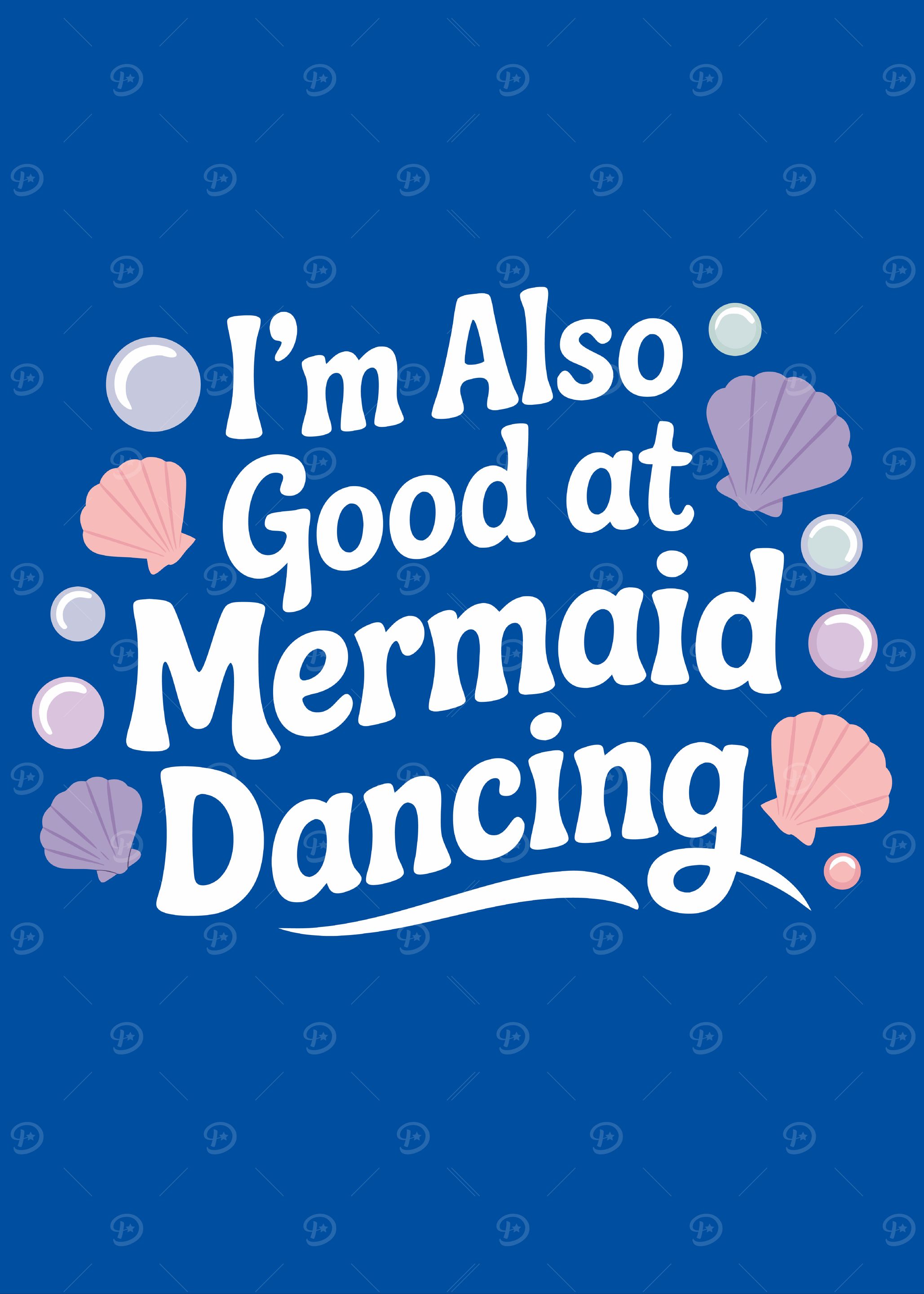Mermaid Dancing Graphic Design