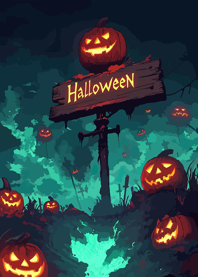 Halloween Pumpkin Patch Sign