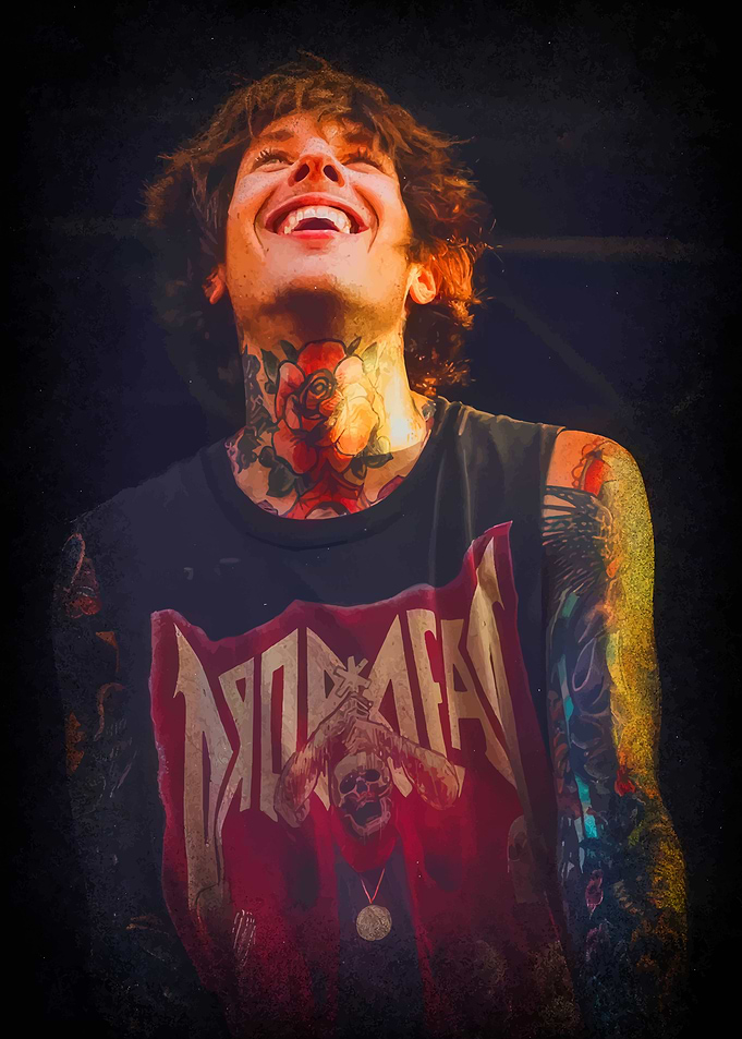 Oliver Sykes Smiling Portrait