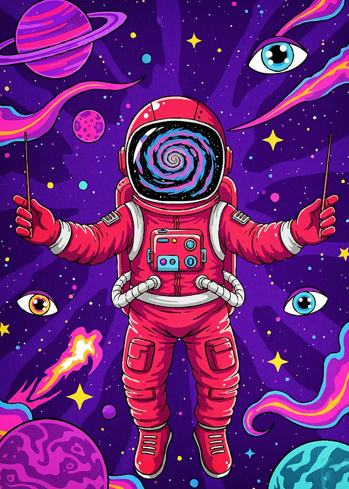 Psychedelic Astronaut Space