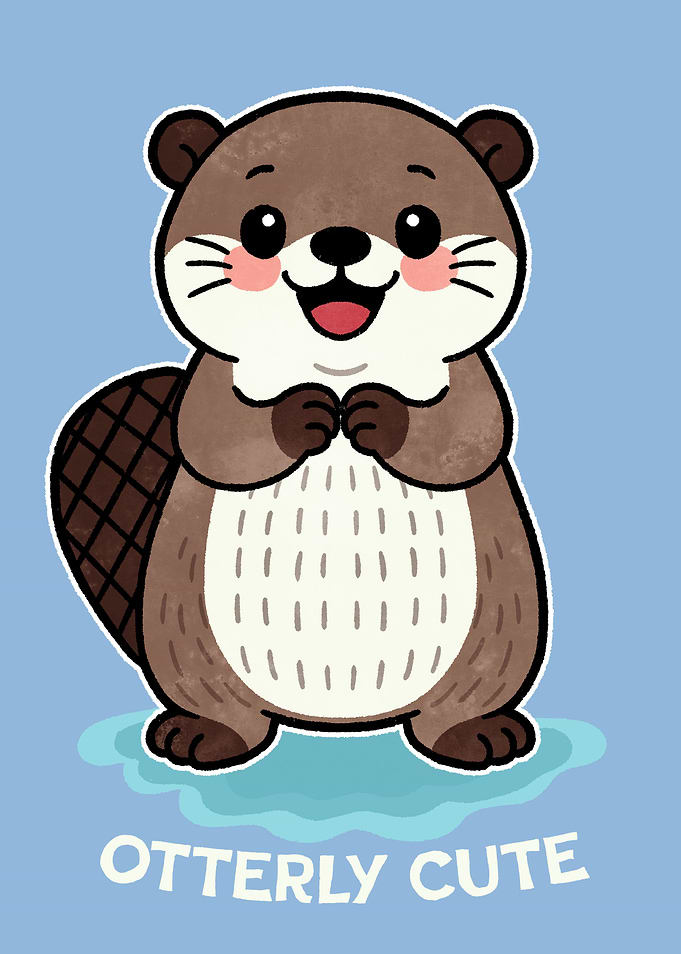 Otter Otterly Cute