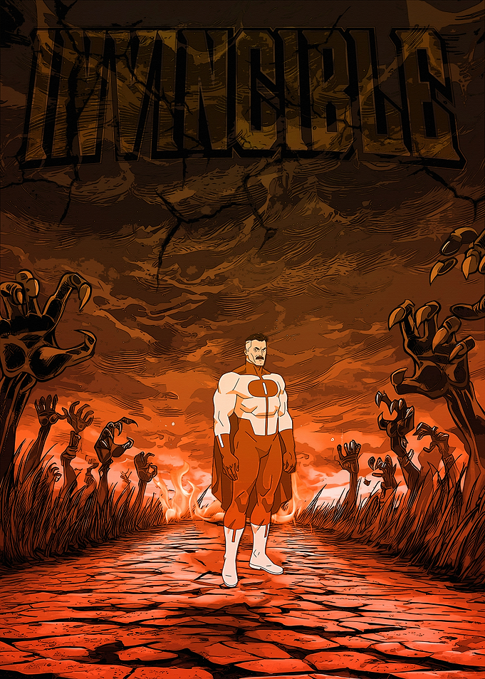 Invincible Comic Book Cover Art