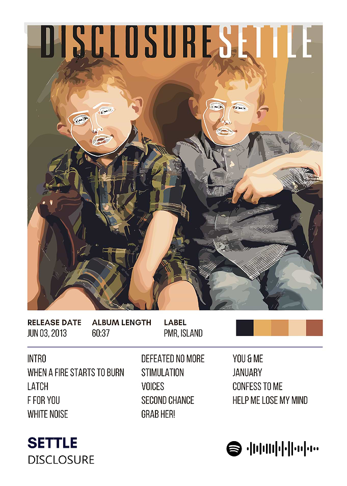 Disclosure - Settle Album Cover Art