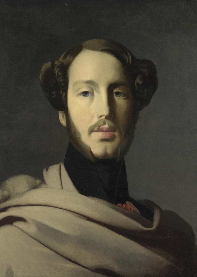 Portrait of a Man with Moustache