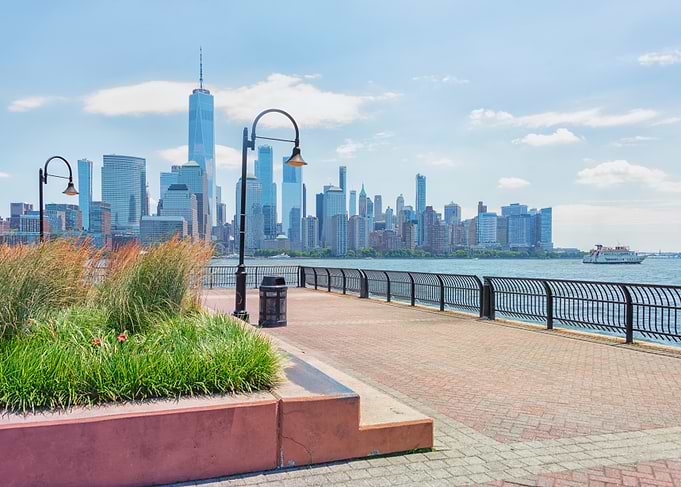 New York City skyline view