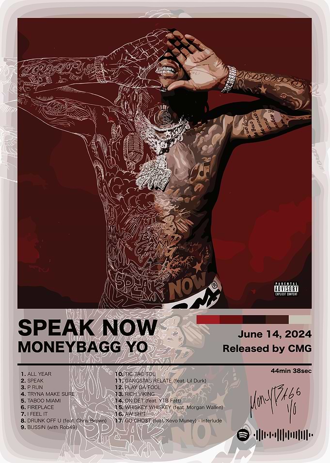 Moneybagg Yo - Speak Now Album Art