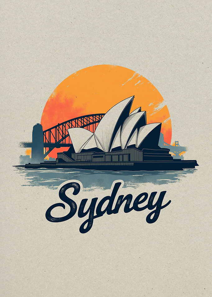 Sydney Opera House and Harbour Bridge
