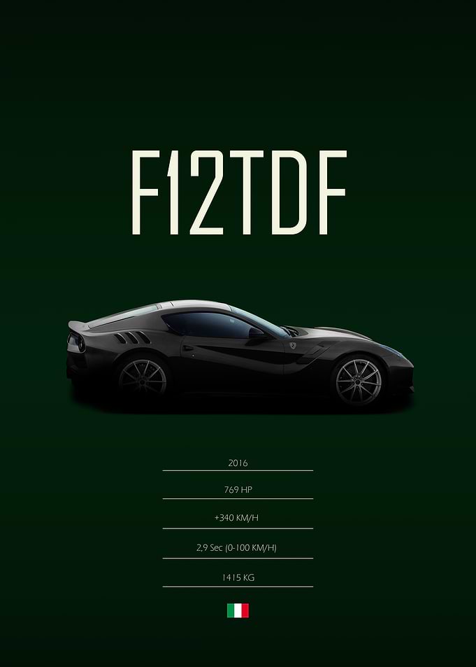 2016 Ferrari F12TDF