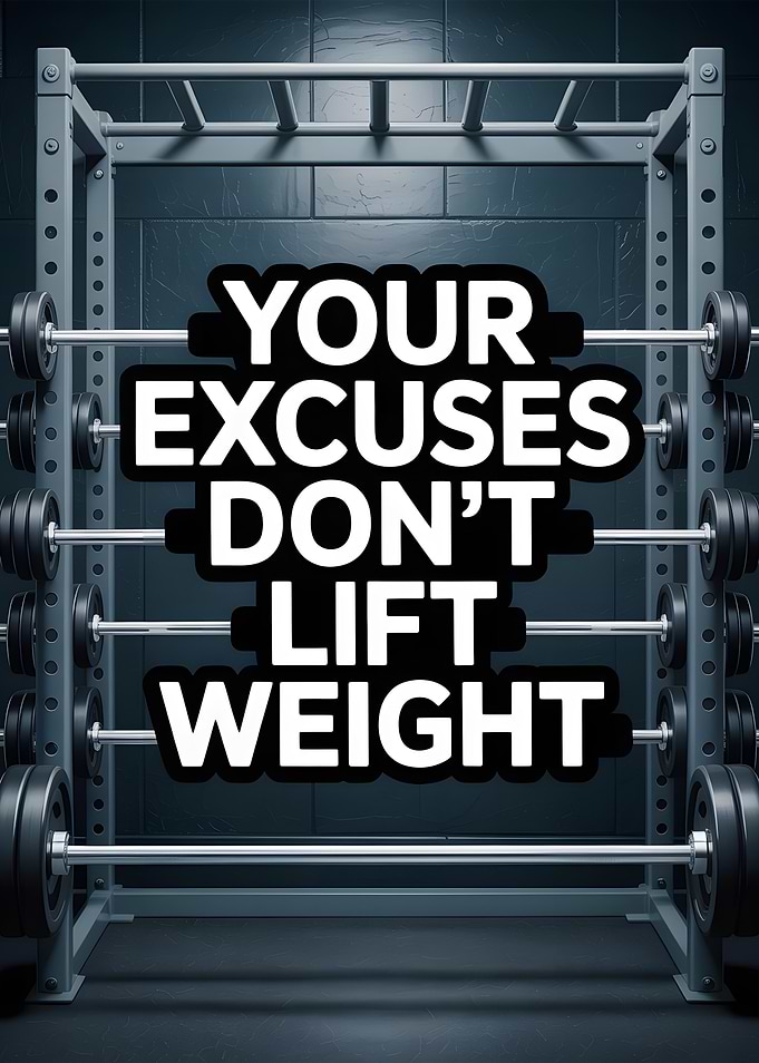 Your Excuses Don't Lift Weight