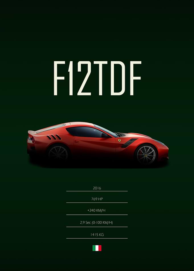 2016 Ferrari F12TDF