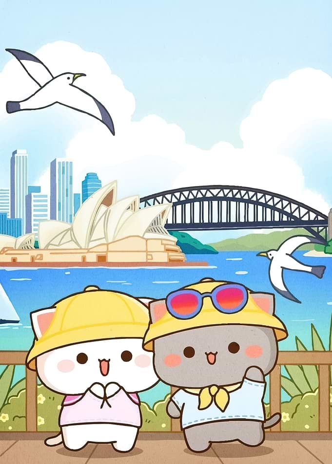 Cute Cats Sydney Cartoon