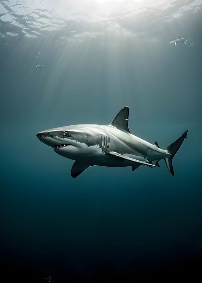 Great White Shark Underwater