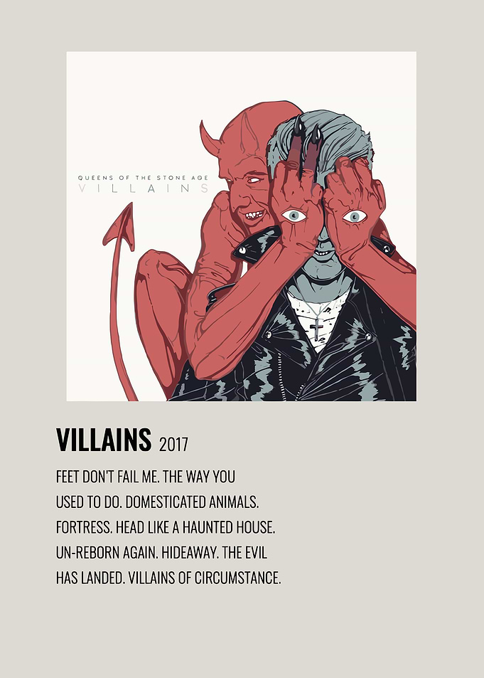 Queens of the Stone Age Villains Album